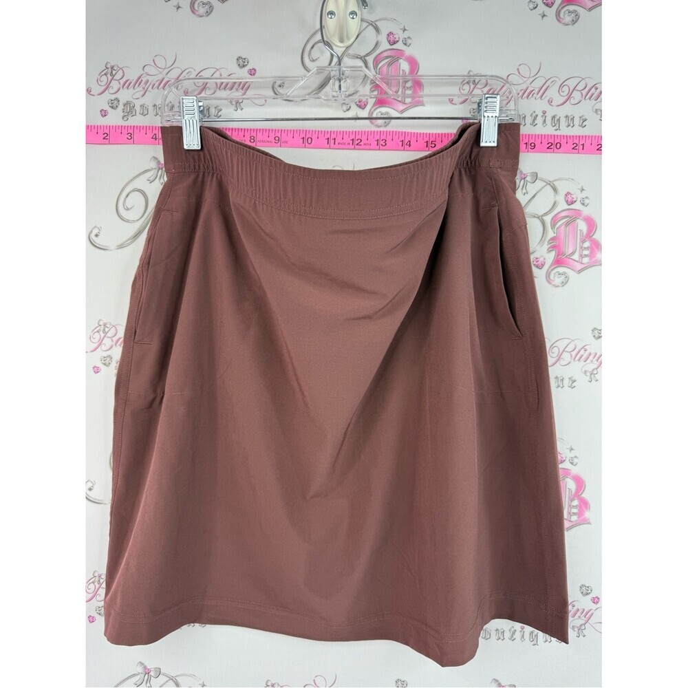 Eddie Bauer skirt brown pink Pencil Skirt - Mauve Brown